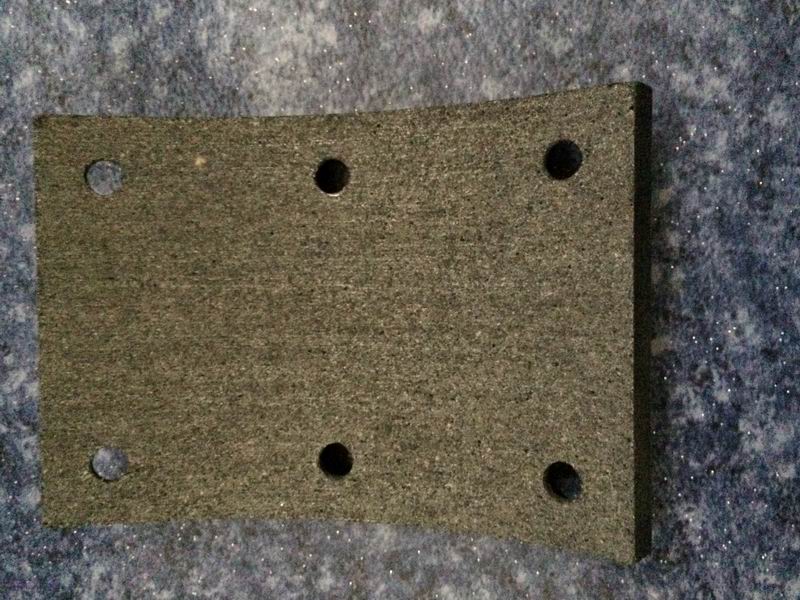 Фрикционная пластина; ширина 100 ; толщина 11 . 91 /8,9