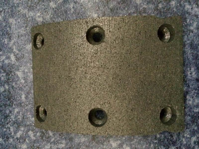 Friction plate; width 100; thickness 11.91/8.9-1