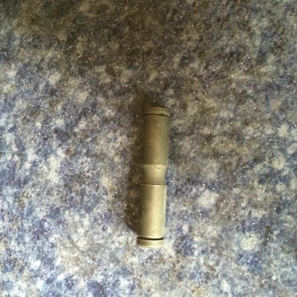 Brake spring fixing pin