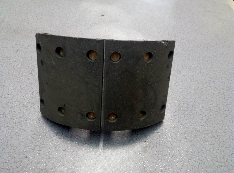 Rear brake shoe assembly; including 2 pieces-1