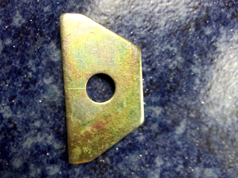 Locking sheet for hoof screw