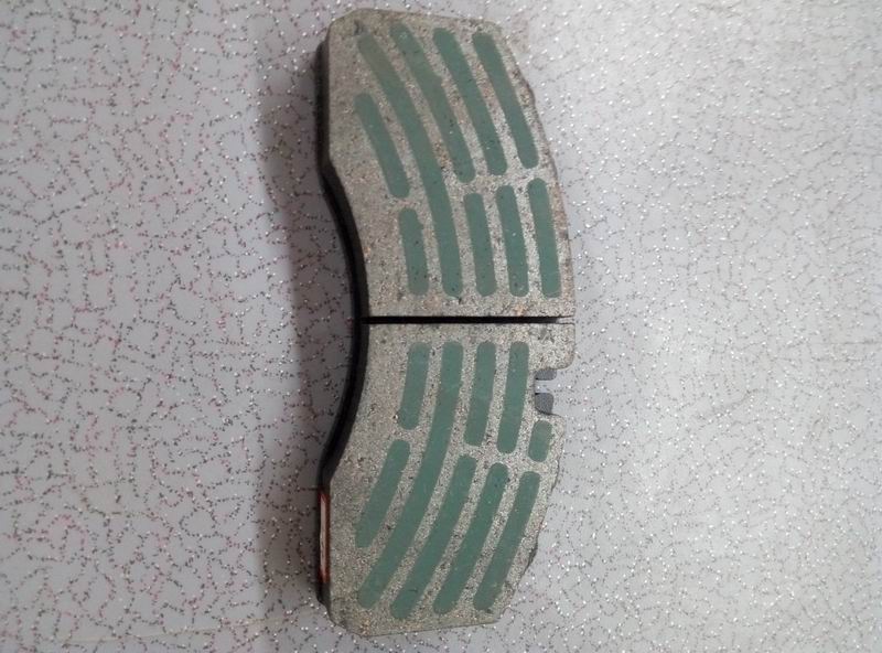 Friction plate; back plate thickness *total thickness *total width 9*30*211