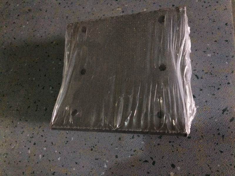 Friction plate; 13.91/10.9