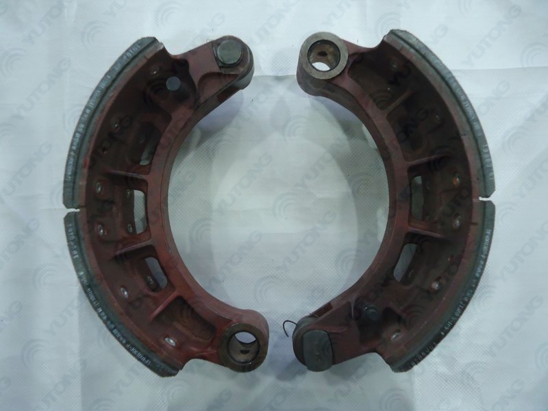 Front brake shoe assembly; 2 pieces included-1