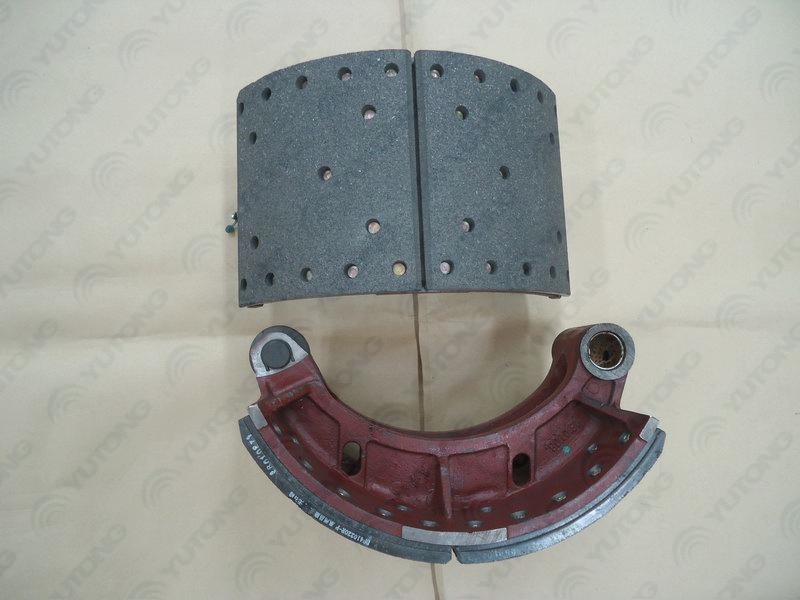 Rear brake shoe assembly; including 2 pieces-1