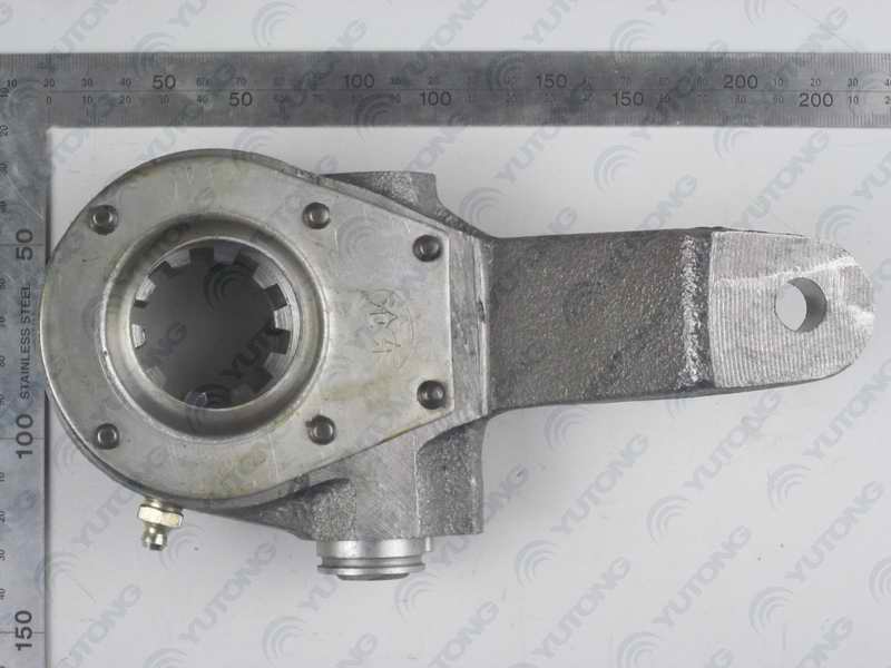 Front left adjustment arm; hand adjustment