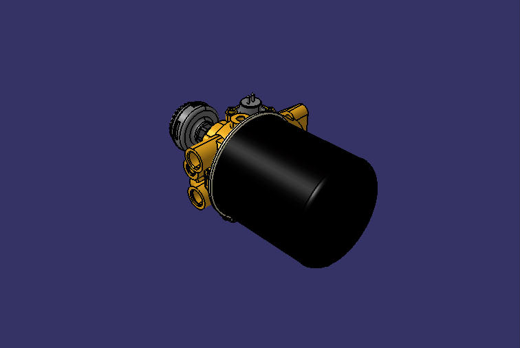 Air dryer (Knoll, with silencer)