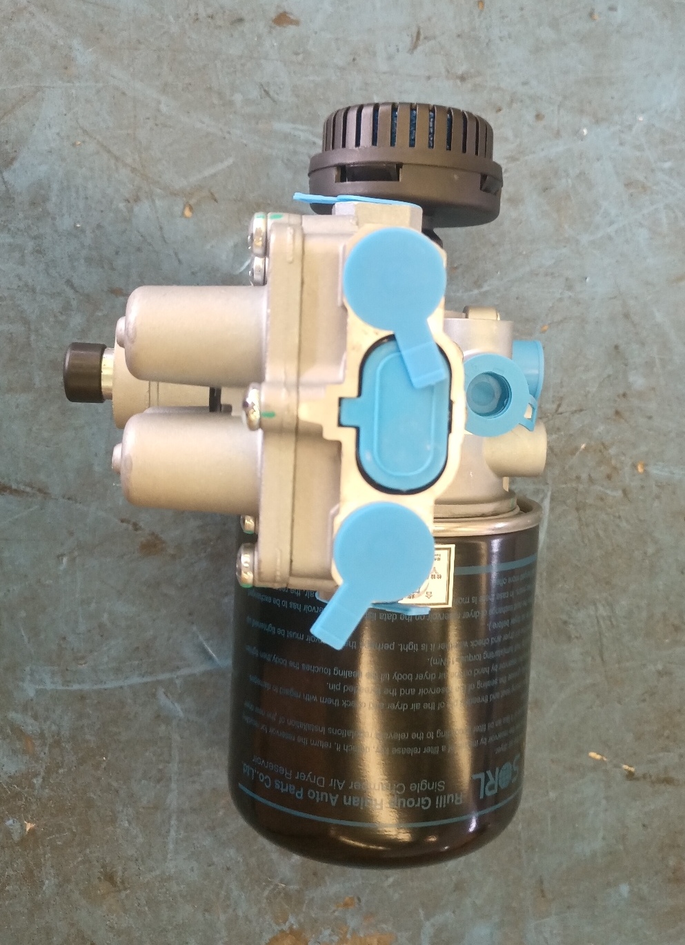 Air dryer, no 4 ports, with silencer, 10bar-1