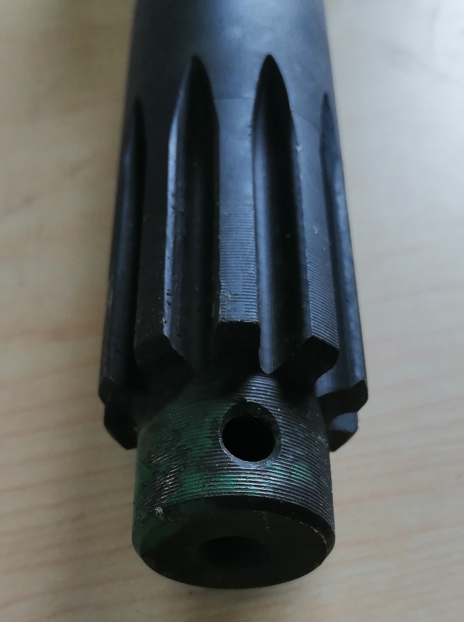 Front left camshaft; total length 238; head length 48; pole length 190-1