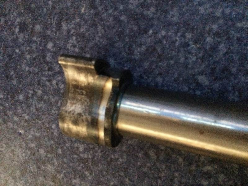 Rear brake camshaft-left-2