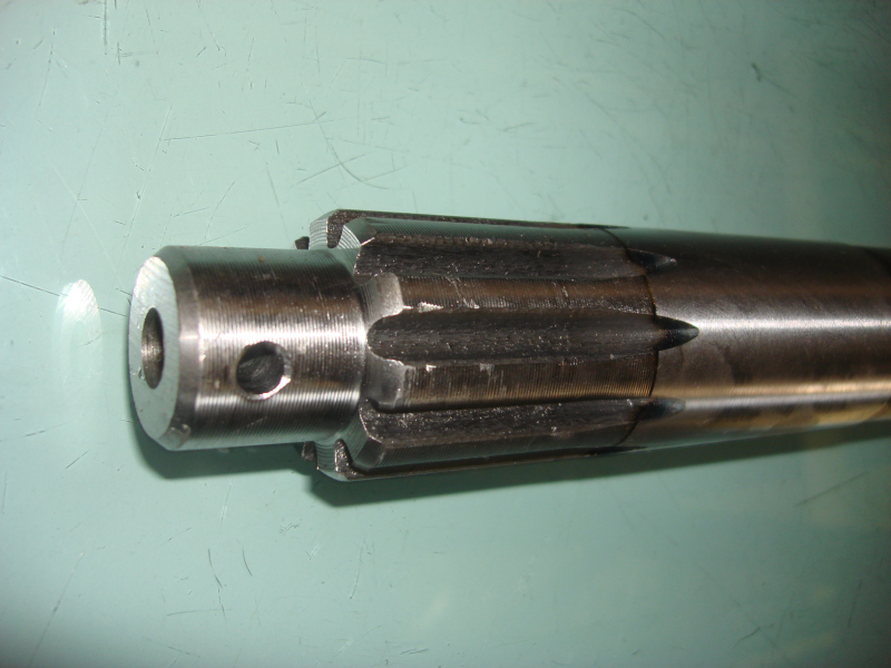 Rear left camshaft; total length 468; consumed inventory-1