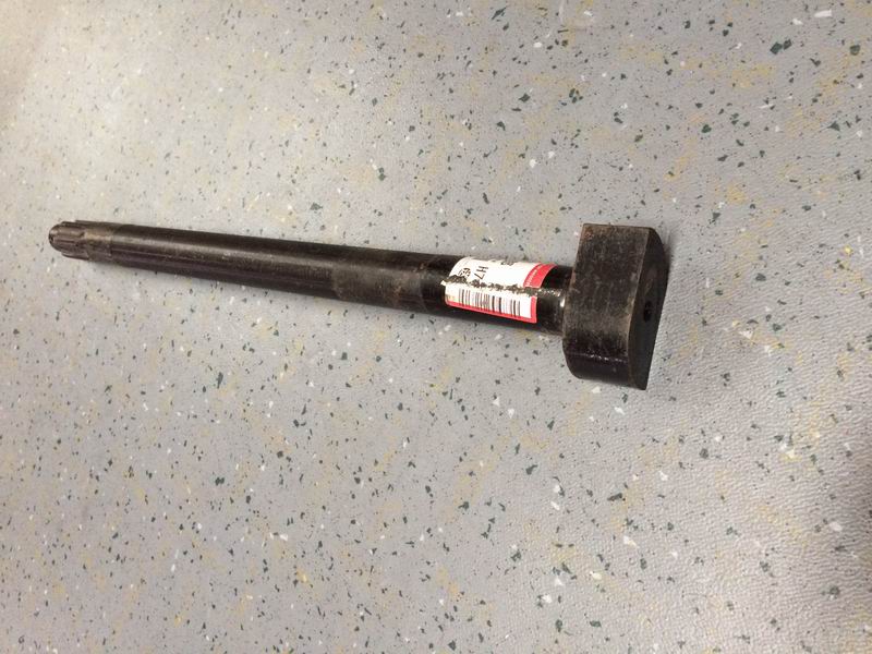Rear brake camshaft-right-2