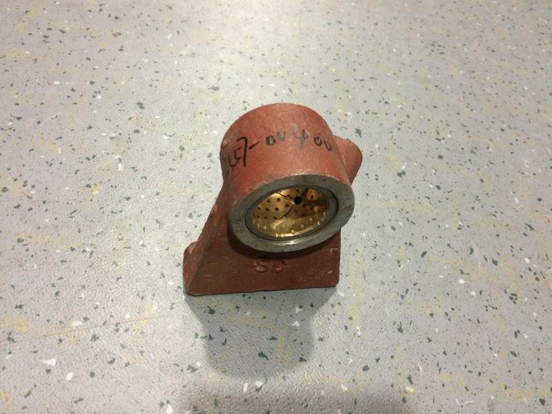 Brake bracket; camshaft hole