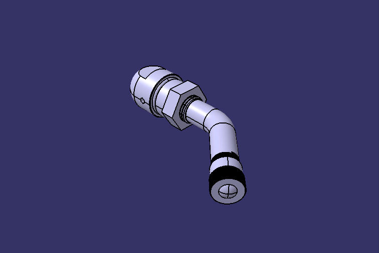 Tire pressure alarm, valve, V3-20-1A dynamic + static calibration