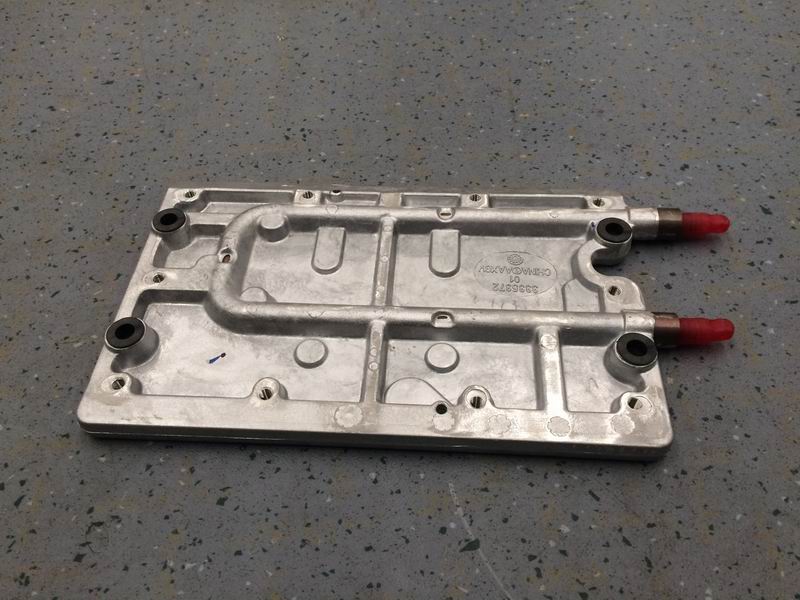 Electrical control device cooling mechanism