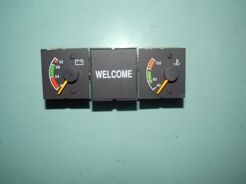 Water temperature voltage meter