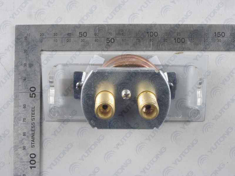 Double needle air pressure gauge (ZB248Q1) 6739D-2-3