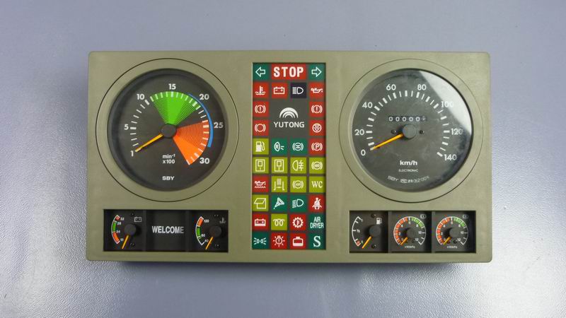 D Instrument Cluster ZB2081J1B Speed ratio 370 Transmission ratio 2.55W8