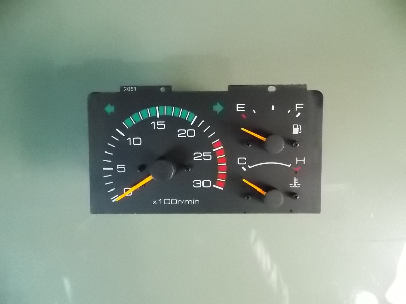 Water temperature and oil volume tachometer ZB206T11