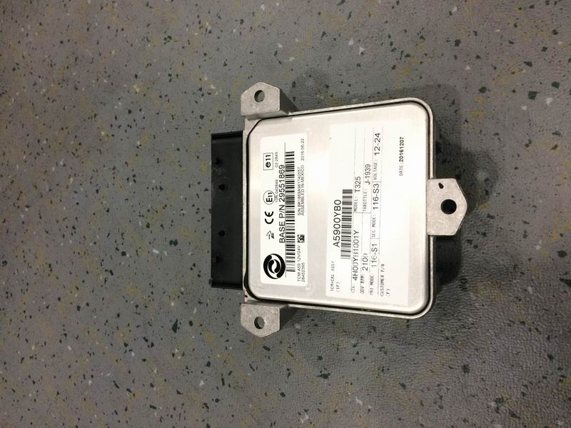 Electronic control unit (ECU); calibrated-2