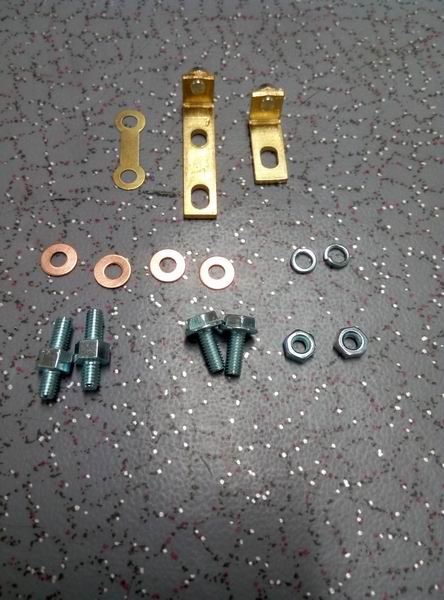 Quiet contact assembly; contains two pieces