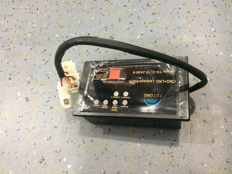 Air leakage alarm panel, 6 indicator lights, CNG/LNG, English