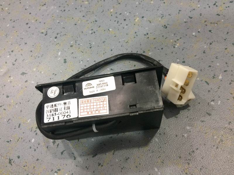 Air leakage alarm panel, 6 indicator lights, CNG/LNG, English-2