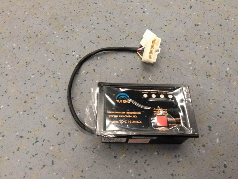 Air leakage alarm panel, 4 indicator lights, CNG/LNG, Russian