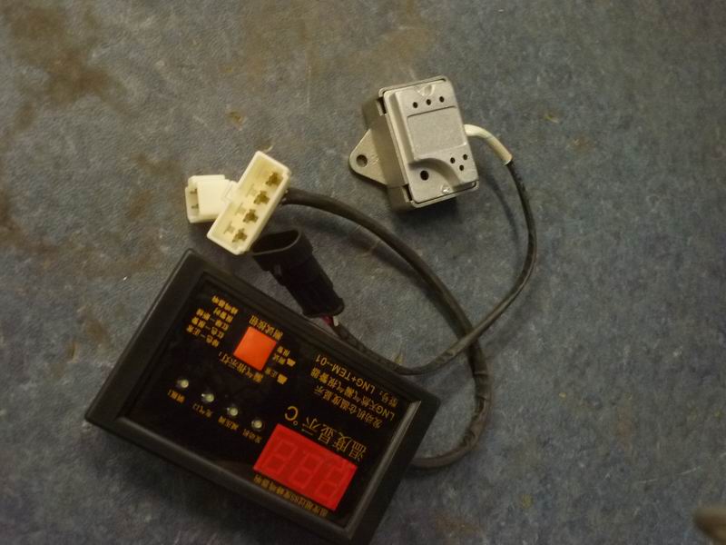 Панель сигнализации утечки воздуха, 4 индикатора, CNG/LNG, китайский язык