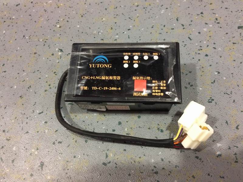 Air leakage alarm panel, 6 indicator lights, CNG/LNG, Traditional Chinese