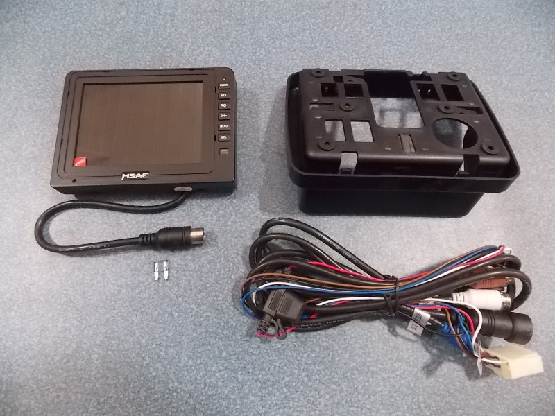 Reverse monitor monitor 5-inch LCD (can connect to 3 probes)-2