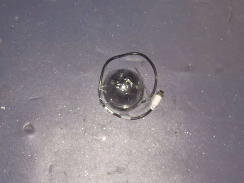 Датчик обратного контроля, черно-белый, внутренний полусферический, 4-жильный