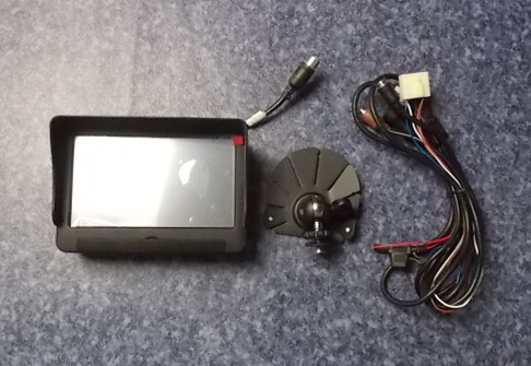 Reverse monitoring LCD 7-inch 5 probe bracket driver assistant