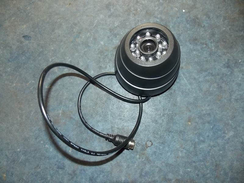 Central door surveillance camera