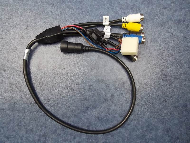 13-core external wiring harness (with 5-way camera)