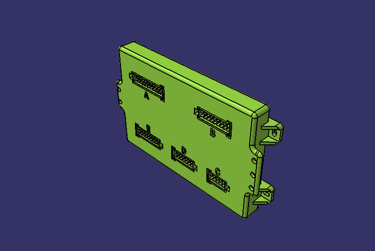 Модуль управления кузовным оборудованием, ведомый тип, MUX 2-B