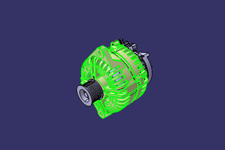 Generator AVI144 28V 100A 8PK φ50