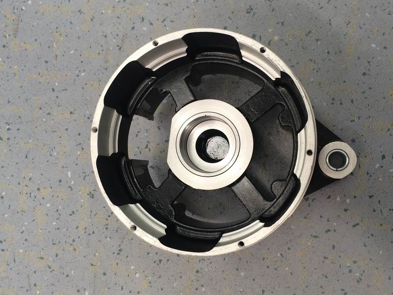 Generator rear cover assembly