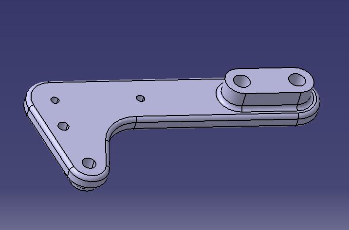 Generator bracket 3701322-630-XW2A-1