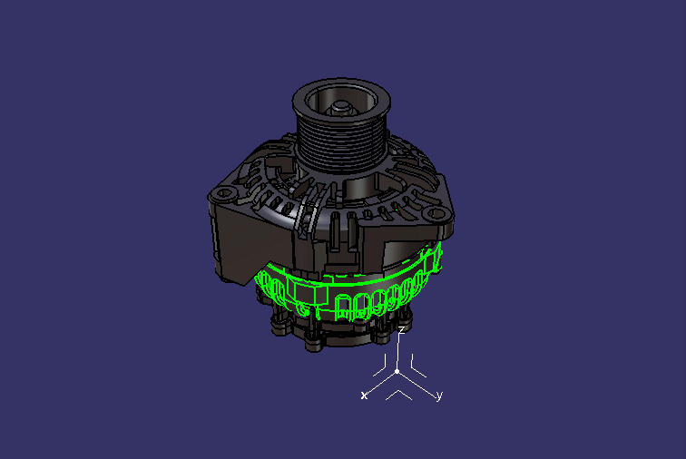 Generator AVi147P3003 28V 120A 10PK Φ68