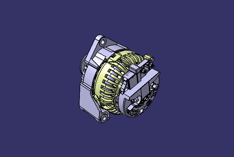 Generator, AVi141A3009, 80A, dual A, φ70, battery