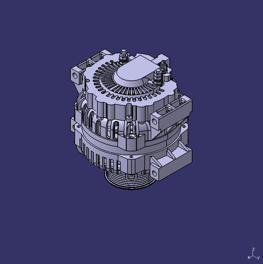 Generator, HEF318J13, 180A, 7PK, Φ85, battery