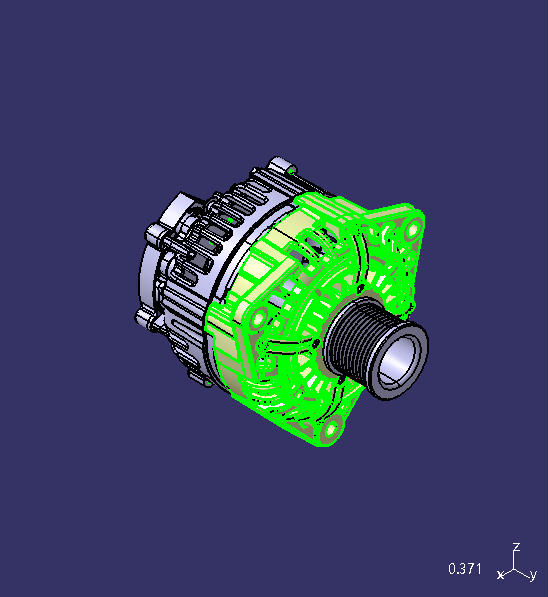 Generator, AViC150S1001, 180A, 10PK, Φ54