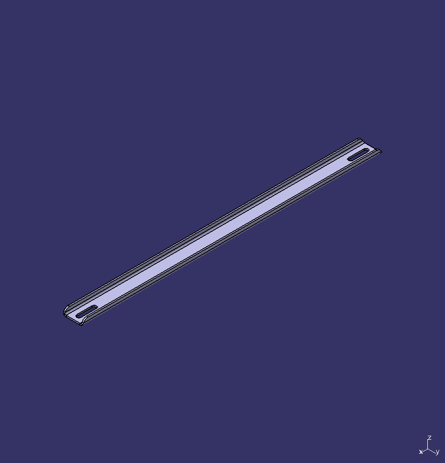 Battery tray accessories, battery pressure plate, L=600