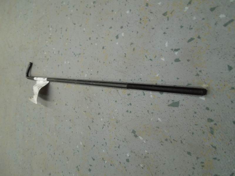 Battery lever, L-shaped, 372-1