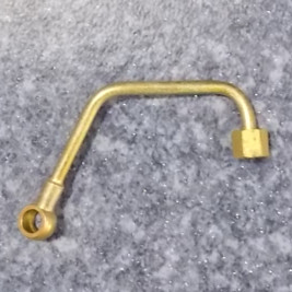 Electric valve thermal starter connection pipe