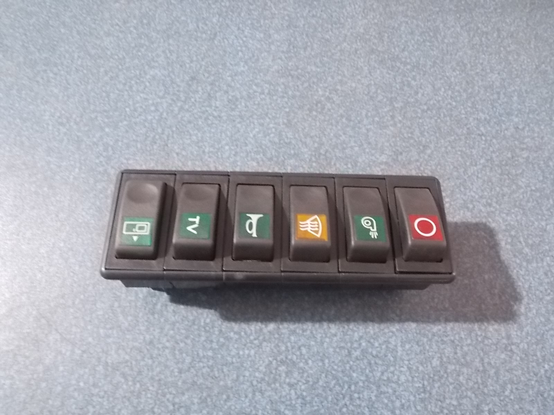 D Шестисоединенный кулисный переключатель (I) 6106H