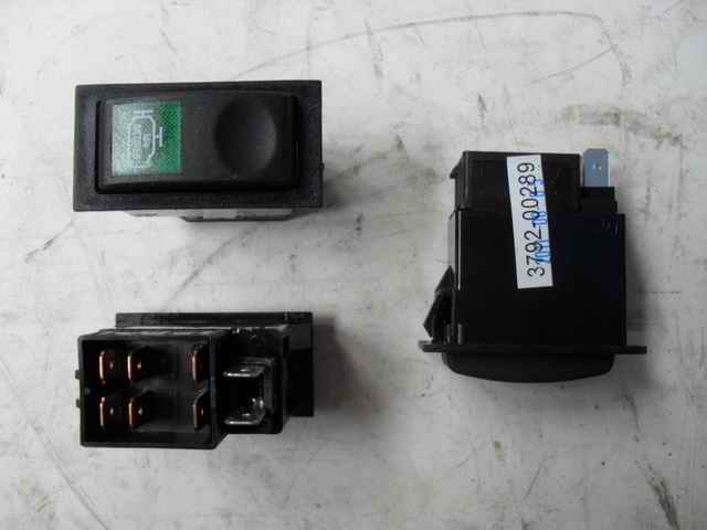 Coin meter rocker switch, JK982-009, green-1