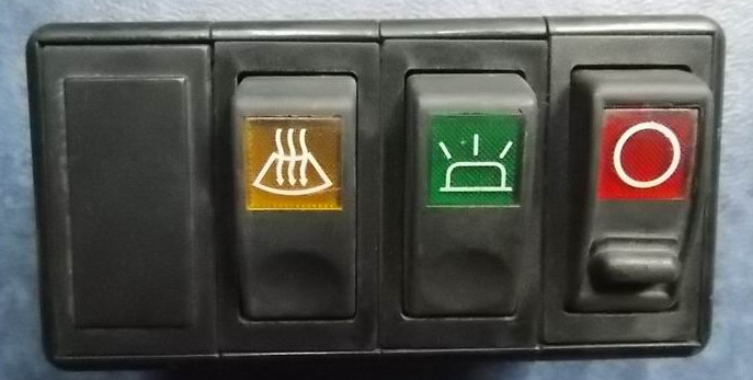 D Quad rocker switch 6115WD