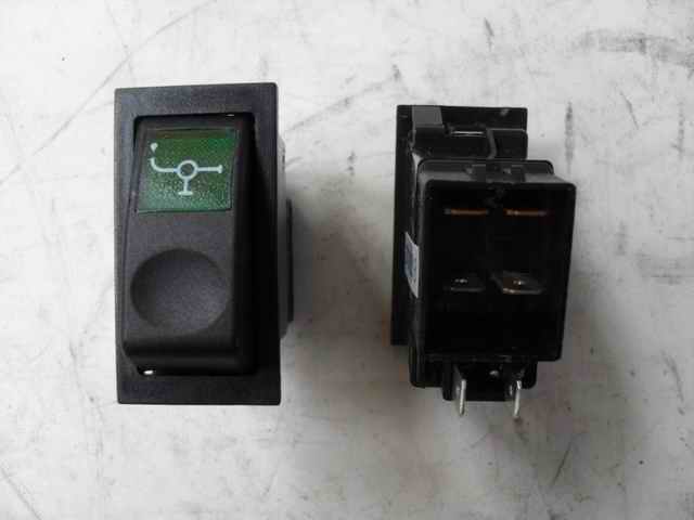 Water pump rocker switch, JK982-189A, green-1